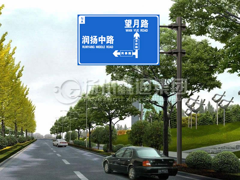 BZG-002，交通標(biāo)志桿，F(xiàn)型交通標(biāo)志桿
