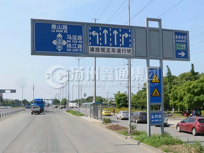 BZG-012，交通標(biāo)志桿，框架交通標(biāo)志桿