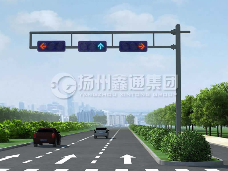 XHDG-040，F(xiàn)型框架信號(hào)燈桿