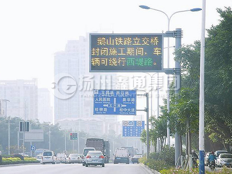 YDP-014，誘導(dǎo)屏桿，信息發(fā)布屏立桿